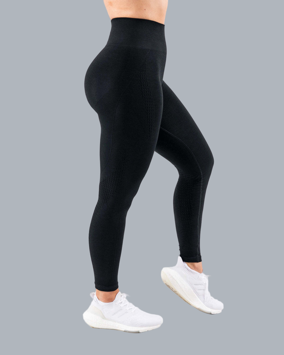 Sculpt & Flow Seamless Jacquard Yoga Leggings