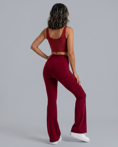 Flow & Lounge Skin-Friendly Flared Yoga Pants