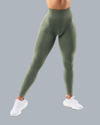 Sculpt & Flow Seamless Jacquard Yoga Leggings