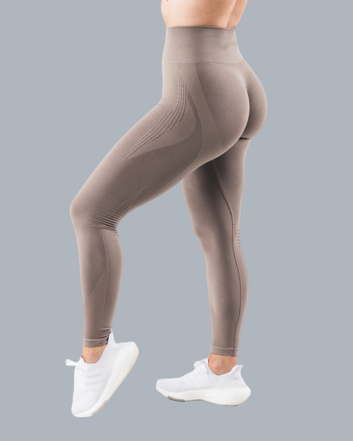Sculpt & Flow Seamless Jacquard Yoga Leggings