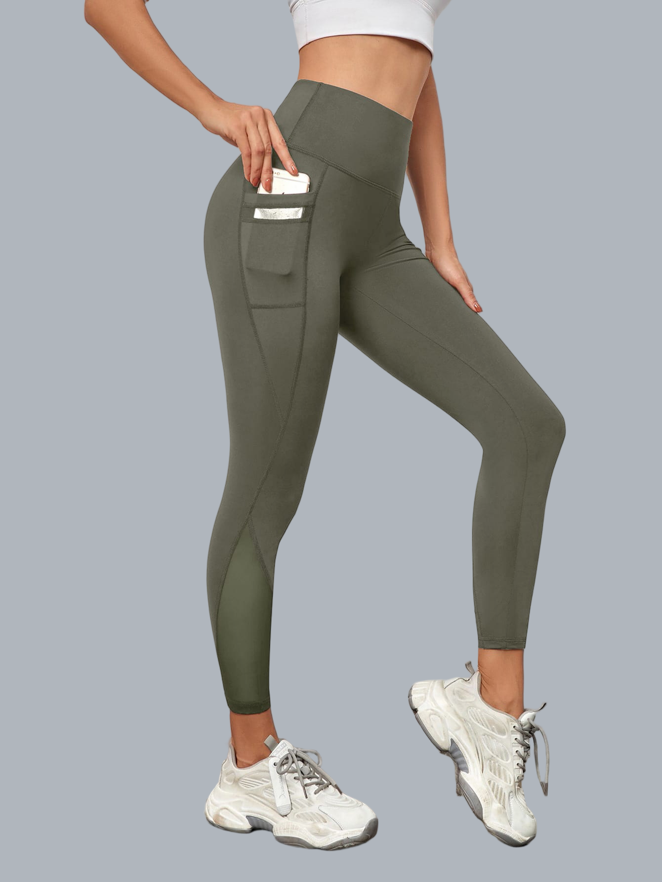 Sculpt & Perform High-Waist Grenadine Yoga Leggings
