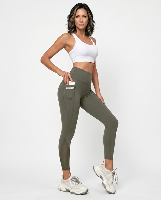 Sculpt & Perform High-Waist Grenadine Yoga Leggings