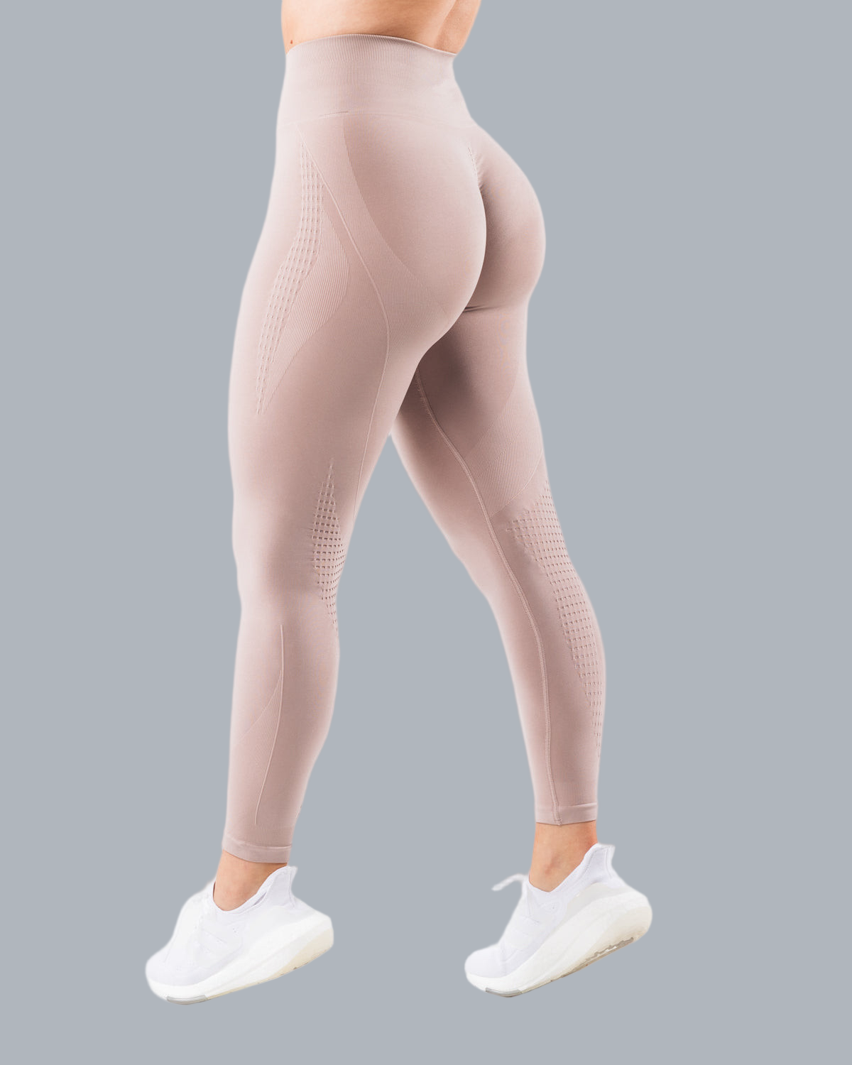 Sculpt & Flow Seamless Jacquard Yoga Leggings