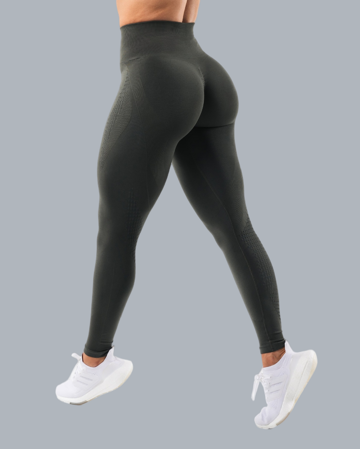 Sculpt & Flow Seamless Jacquard Yoga Leggings