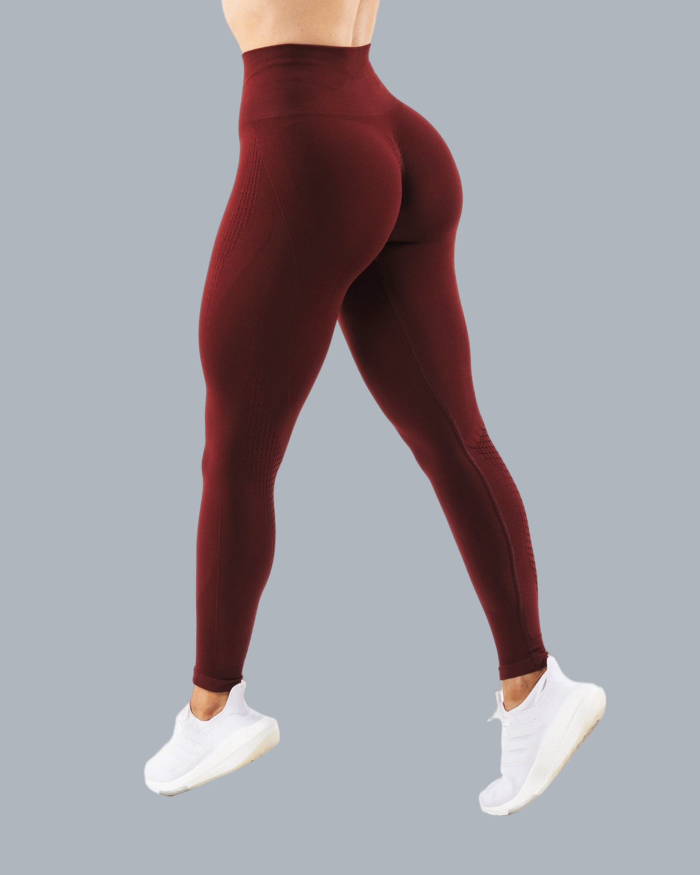 Sculpt & Flow Seamless Jacquard Yoga Leggings