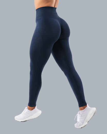 Sculpt & Flow Seamless Jacquard Yoga Leggings