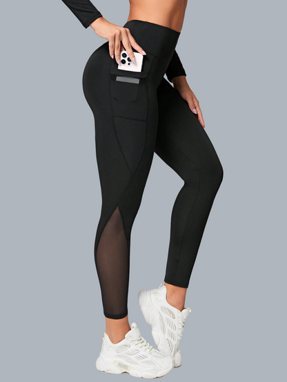 Sculpt & Perform High-Waist Grenadine Yoga Leggings